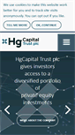 Mobile Screenshot of hgcapitaltrust.com